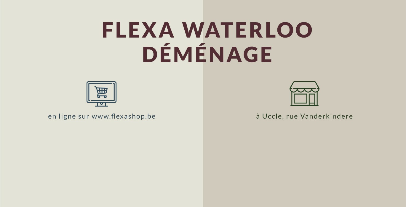 Flexa Waterloo se déplace en ligne.